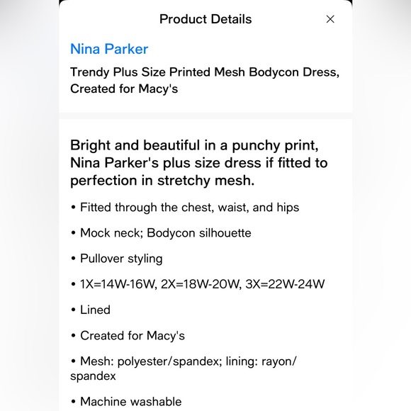 Nina Parker Trendy Plus Size Mesh Bodycon Dress Sz 1X Color Leopard - Picture 2 of 3